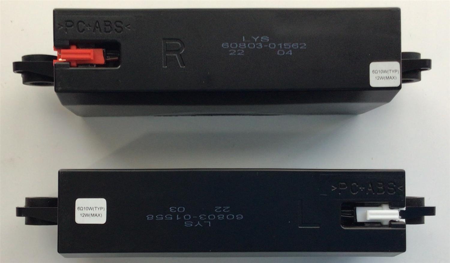 KIT DE BOCINAS ORIGINAL PARA TV LG 2 PIEZAS / NUMERO DE PARTE 60803-01558 / 60803-01562 / 6Ω / 10W(TYP) / 12W(MAX) / PANEL L650WQ1QF7 / MODELO 65UQ7570PUJ.CUSFBH / 55UQ7570PUJ - Imagen 2
